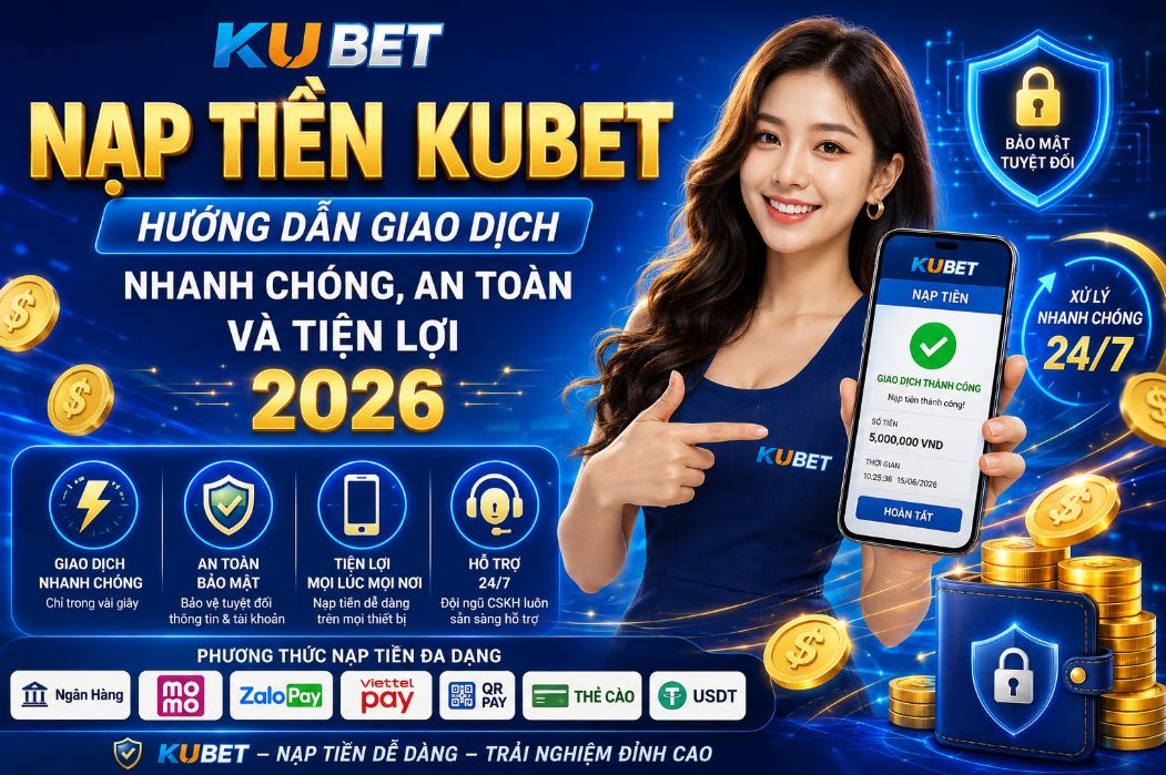Chi tiết từng bước nạp tiền vào nhà cái kubet mới nhất
